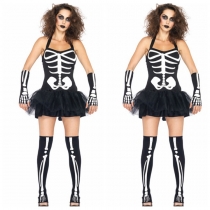 Halloween kostyme Miss Bones