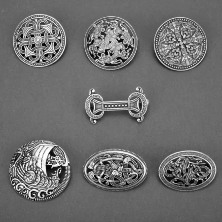 Viking style broches