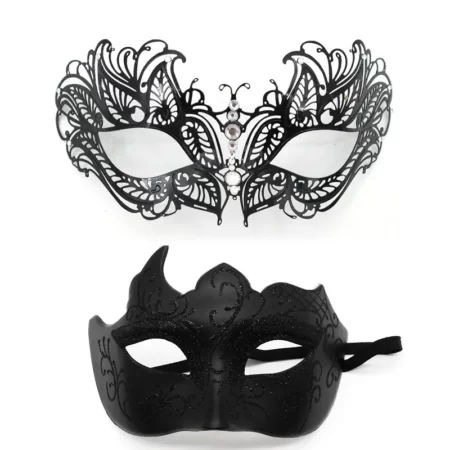 Maskerade masker sort farge